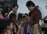 Social Ministries Kunjungan ke panti asuhan Nazaret  Maret 2011 Tomohon  Sulawesi Utara